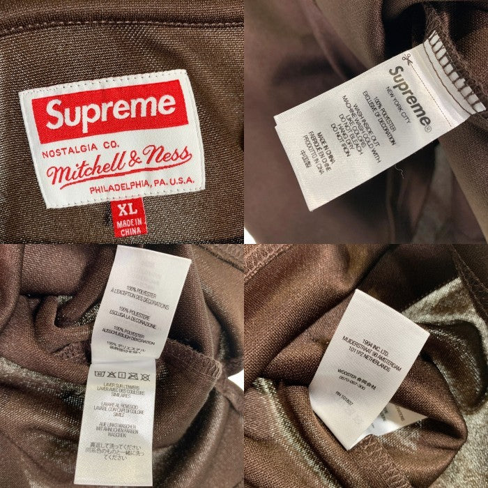 SUPREME シュプリーム 22AW Mitchell&Ness ミッチェル&ネス Football Jersey フットボールジャージ ブラウン Size XL 福生店