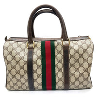 OLD GUCCI オールドグッチ 69-012-3842 シェリーライン GG ミニボストンバッグ レザー 瑞穂店