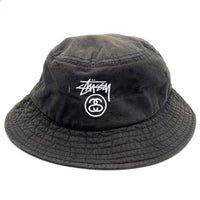 STUSSY ステューシー バケットハット ブラック Size L/XL 福生店