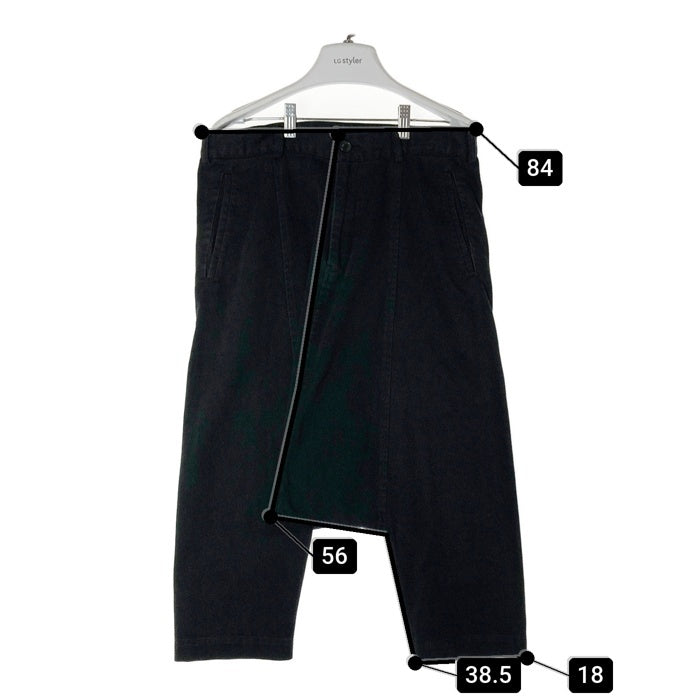 BLACK COMME des GARCONS ブラックコムデギャルソン 1O-P021 AD2014 サルエルパンツ ブラック sizeM 瑞穂店