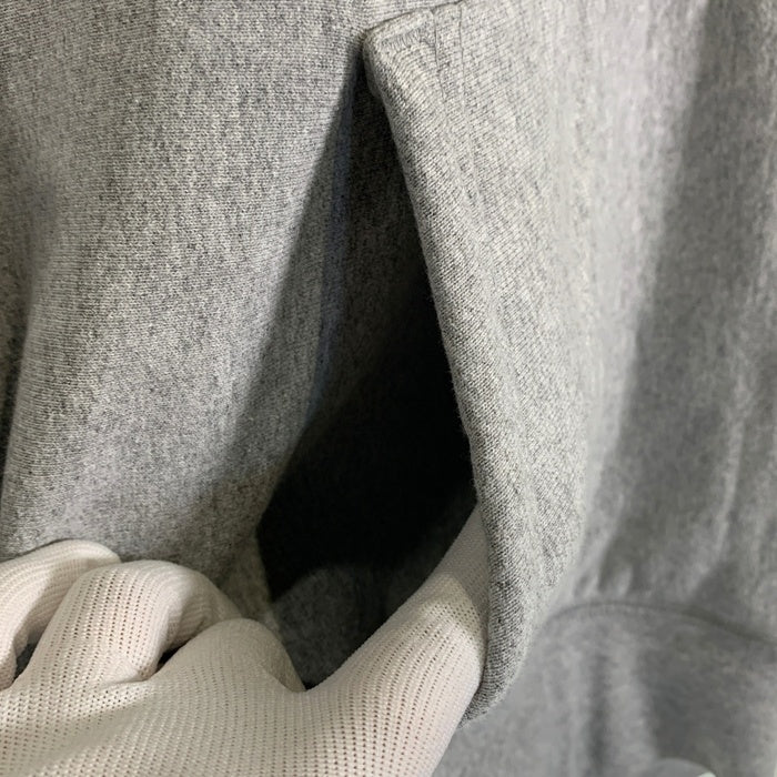 SUPREME シュプリーム 21AW Arabic Logo Hooded Sweatshirt アラビックロゴ プルオーバースウェットパーカー グレー モコモコ Size XXL 福生店