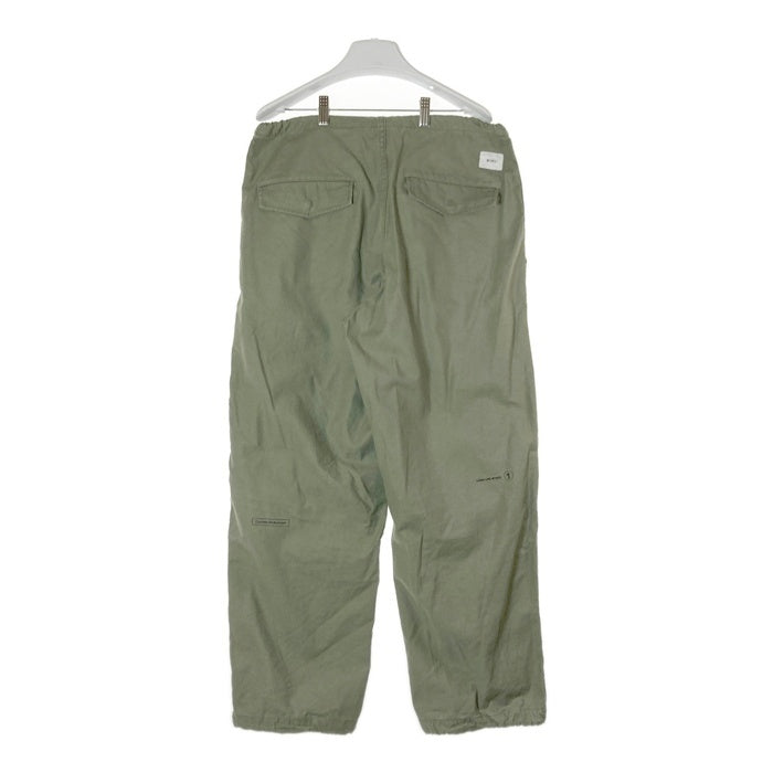 WTAPS ダブルタップス 18AW CAPE/TROUSERS COTTON SATIN 182WVDT-PTM02 ケープ トラウザーズ ブラック カーゴパンツ カーキ size03 瑞穂店