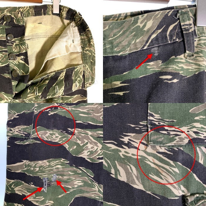 80-90’s TIGER STRIPE PRODUCTS タイガーストライプ コンバットトラウザー カーゴパンツ カモフラージュ ミリタリー USA製 Size M 福生店