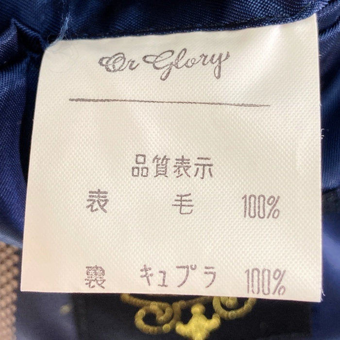 Or glory オアグローリー ウール スーツセットアップ グレー sizeM※パンツ小穴あり 瑞穂店