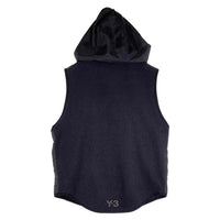 Y-3 ワイスリー M CH1 FLEECE VEST 切替 フリースベスト フード グレー GK4374 05/20 Size M 福生店