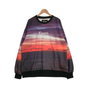 EXAMPLE エグザンプル 22SS DAY LIGHT CREWNECK デイライト クルーネックスウェットトレーナー マルチカラー Size XXL 福生店