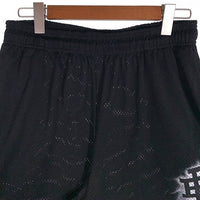Eric Emanuel エリック エマニエル EE BASIC BLACK SKYLINE SHORTS メッシュ ショーツ ブラック Size XL 福生店