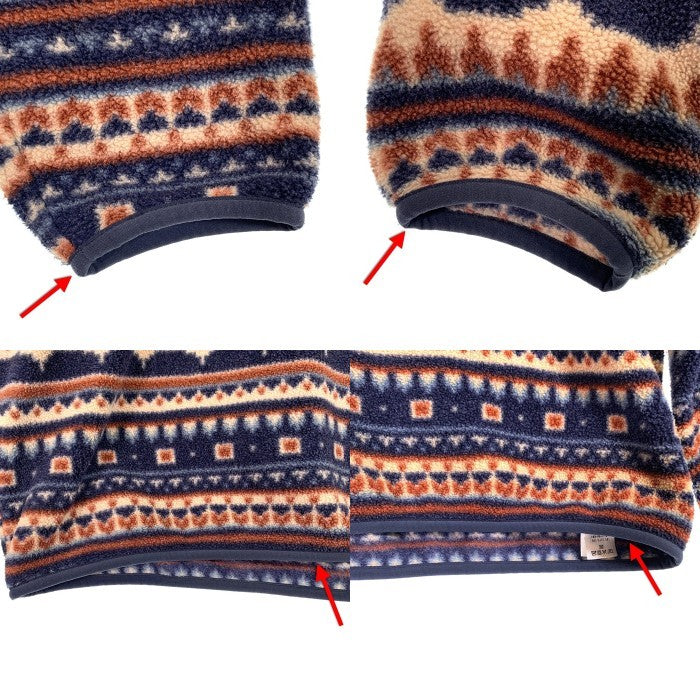 Patagonia パタゴニア Lightweight Synchilla Snap-T ライトウェイト シンチラ スナップT 長袖 フリース プルオーバー マルチ 25580 Size M 福生店