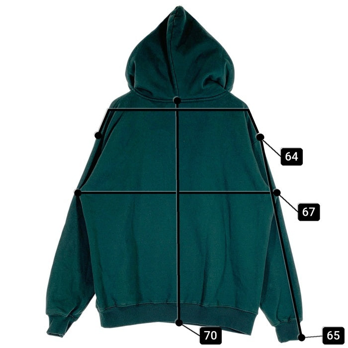 SHAKA WEAR シャカウェアー HEAVYWEIGHT FLEECE プルオーバー フーディー パーカー グリーン Size XL 福生店