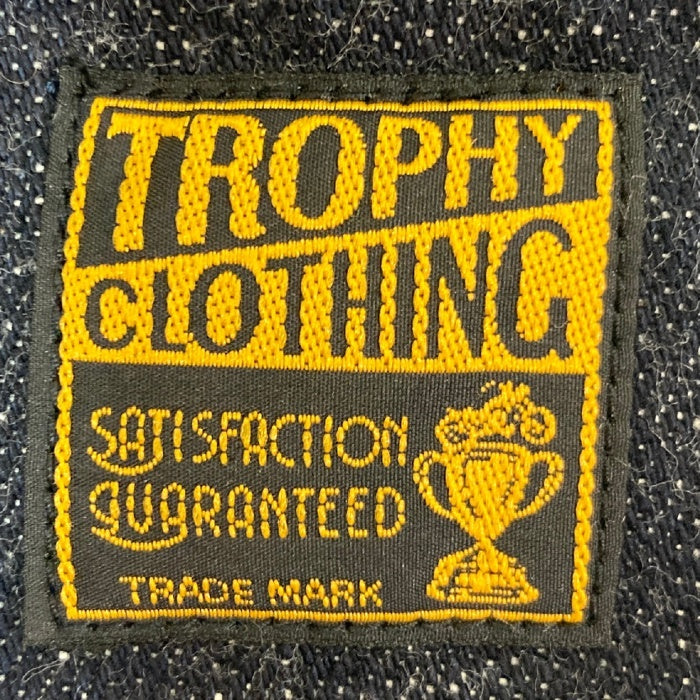 Trophy Clothing トロフィークロージング ダイヤモンドステッチ ダブルニーデニムパンツ インディゴ sizeW32 瑞穂店