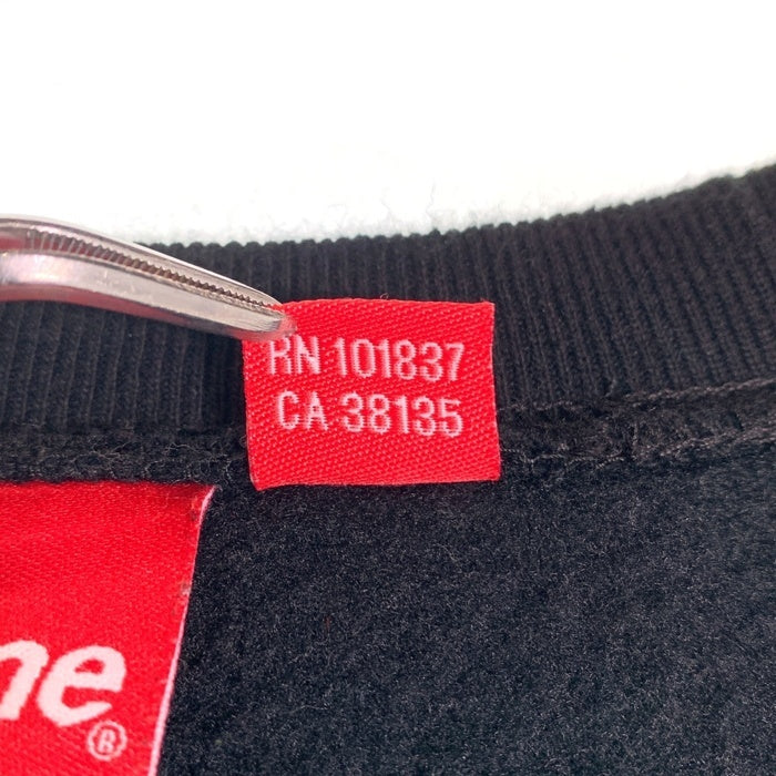 SUPREME シュプリーム 22AW Box Logo Crewneck ボックス ロゴ クルーネック スウェットトレーナー ブラック Size L 福生店