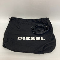 DIESEL ディーゼル 巾着型 レザー 2way ショルダーバッグ ブラック 瑞穂店