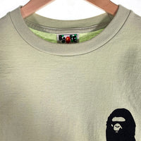 A BATHING APE アベイシングエイプ Japan Culture Lettered  T-Shirt プリント Tシャツ グリーン 001TEJ301066M Size M 福生店