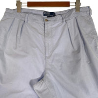 Polo by Ralph Lauren ポロラルフローレン TYLER SHORT タイラーショーツ オックスフォード 2タックショートパンツ ライトブルー Size 38 福生店
