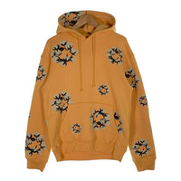 DENIM TEARS デニムティアーズ 24AW CPFM カクタスプラントフリーマーケット Wreath Hoodie リース プリント プルオーバースウェットパーカー イエロー Size L 福生店