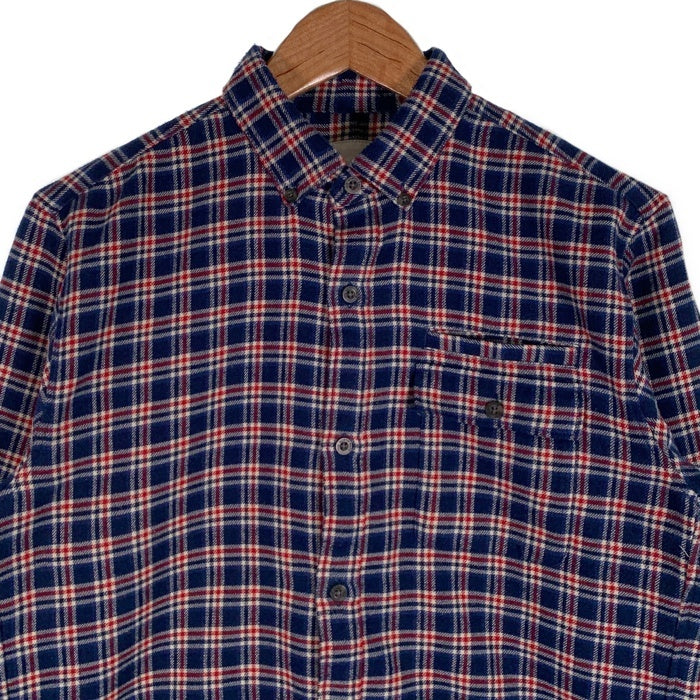 THE NORTH FACE ノースフェイス THERMASTAT FLANNEL チェック フランネルシャツ ブルー NR61304 Size S 福生店