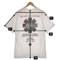 Red Hot Chilli Peppers レッドホットチリペッパーズ UNDER R アンダーアール プリントTシャツ ホワイト ロンハーマン Size M 福生店
