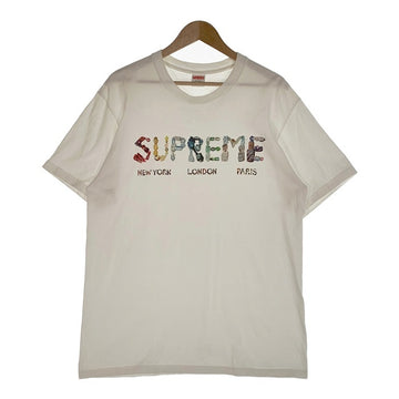 SUPREME シュプリーム 18SS Rocks Tee ロックス Tシャツ プリント ホワイト 宝石 Size L 福生店