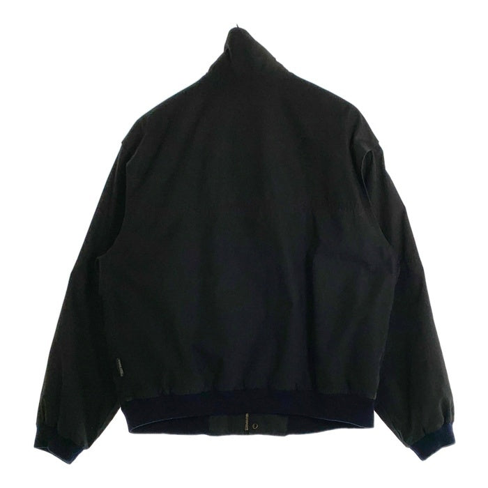 90's PACIFIC TRAIL パシフィックトレイル ジップアップ リブジャケット ポリコットン ブラック Size M 福生店