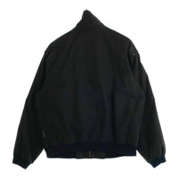 90's PACIFIC TRAIL パシフィックトレイル ジップアップ リブジャケット ポリコットン ブラック Size M 福生店