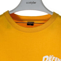 AVIREX アヴィレックス 4th Air Force ピンナップガールプリント Tシャツ イエロー sizeM 瑞穂店