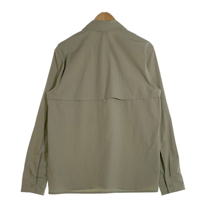 THE NORTH FACE ノースフェイス Sniktau Long-Sleeve Sun Shirt ロングスリーブシャツ 内メッシュ スナップボタン ライトグリーン NF0A7WO4 Size M 福生店