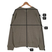 90's STUSSY ステューシー ショーンフォントロゴ刺繡 コットンポリ Vネック ニットセーター オリーブ USA製 紺タグ Size L 福生店