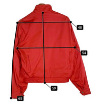 KADOYA カドヤ K'S LEATHER ケーズレザー クルーズライドスウィングトップ スタンドカラー レッド Size S 福生店