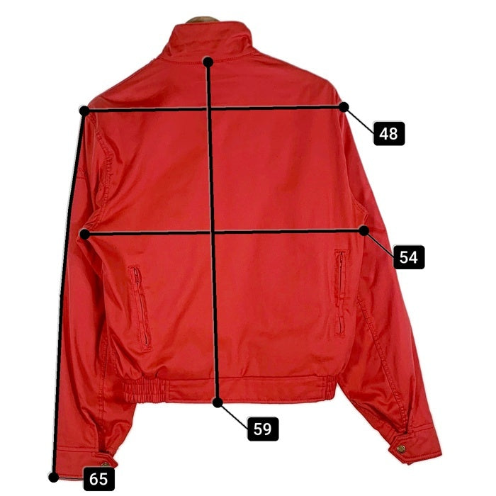 KADOYA カドヤ K'S LEATHER ケーズレザー クルーズライドスウィングトップ スタンドカラー レッド Size S 福生店