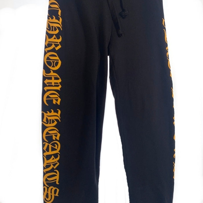 Chrome Hearts クロムハーツ サイドロゴプリント スウェットパンツ ブラック Size M 福生店
