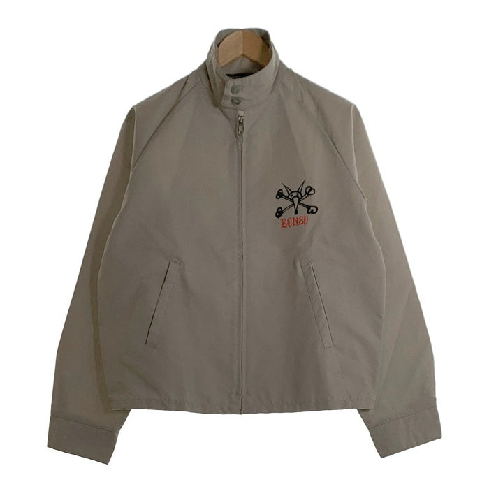 80's POWELL PERALTA パウエルペラルタ RAT BONES ラットボーンズ SWING TOP スイングトップ ジップアップ ジャケット グレー USA製 Size M 福生店