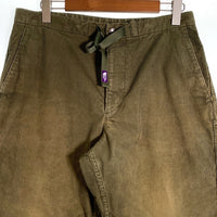 THE NORTH FACE PURPLE LABEL ノースフェイス パープルレーベル Corduroy Wide Tapered Pants コーデュロイワイドテーパードパンツ NT5155N Size 34 福生店