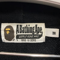 A BATHING APE アベイシングエイプ UNION ユニオン 001PPH731907C プルオーバーパーカー ブラック sizeM 瑞穂店