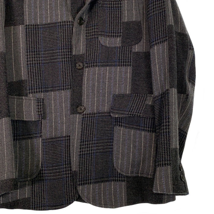 BEAMS+ ビームスプラス ウール ナイロン 3B テーラードジャケット グレー 19F-BP020 Size M 福生店