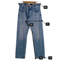 Levi's リーバイス SilverTab シルバータブ STRAIGHT ストレート デニムパンツ ライトブルー Size W32 L32 福生店