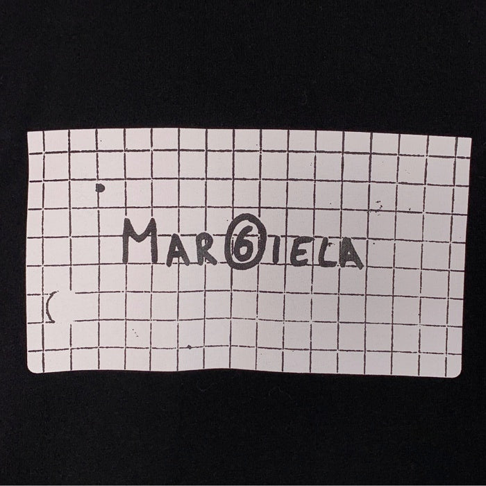 MM6 Maison Margiela エムエムシックス メゾンマルジェラ 22SS T-SHIRT プリントTシャツ ブラック レディース S52GC0226 S24311 Size S 福生店