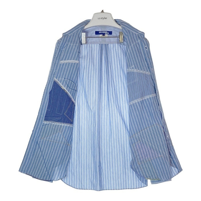 ジュンヤワタナベコムデギャルソン　コットンカットソー トップス　ブルー JUNYA WATANABE - COMMEdesGARCONS JUNYA WATANABE
