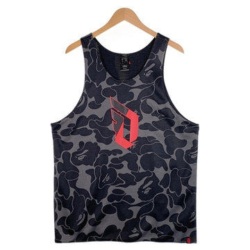 adidas アディダス BAPE ベイプ Dame 9 デイム9 リバーシブルジャージー メッシュタンクトップ ブラック JF1154 Size JP XL 福生店