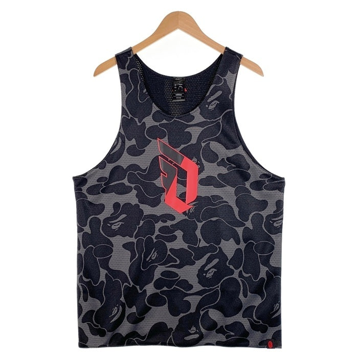 adidas アディダス BAPE ベイプ Dame 9 デイム9 リバーシブルジャージー メッシュタンクトップ ブラック JF1154 Size JP XL 福生店