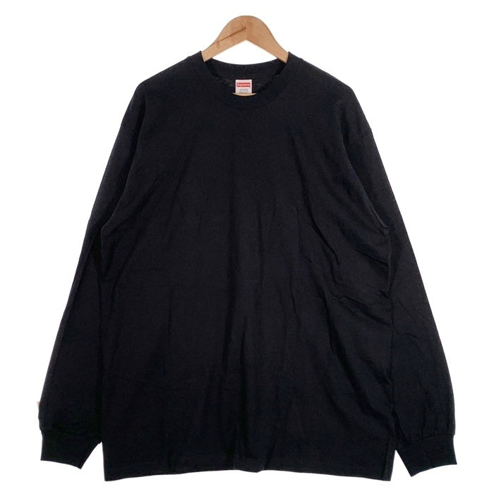 SUPREME シュプリーム Blank L/S Tee ブランク ロングスリーブTシャツ 無地 ブラック Size XL 福生店
