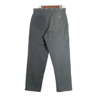 50`s 60`s スイス軍 実物 前期 Denim Work Pants デニム ワーク パンツ グレー Size 80 福生店