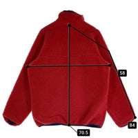 Patagonia パタゴニア Retro Cardigan レトロカーディガン ジップアップ フリース ジャケット レッド 23022 USA製 Size L 福生店