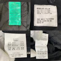 HOUSTON ヒューストン U.S.ARMY M-65 ミリタリージャケット ライナー付 ブラック 50815 Size M-R 福生店
