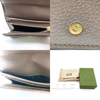 Gucci グッチ オフィディア GGスプリーム 二つ折り財布 ウォレット 323155 0416 ブラウン 瑞穂店
