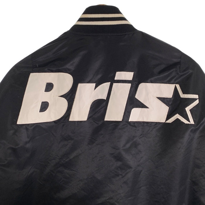 F.C.Real Bristol エフシーレアルブリストル 19AW STARTER BLACK LABEL REVERSIBLE STADIUM JACKET スターター リバーシブル スタジアムジャケット ブラック FCRB-192136 Size L 福生店