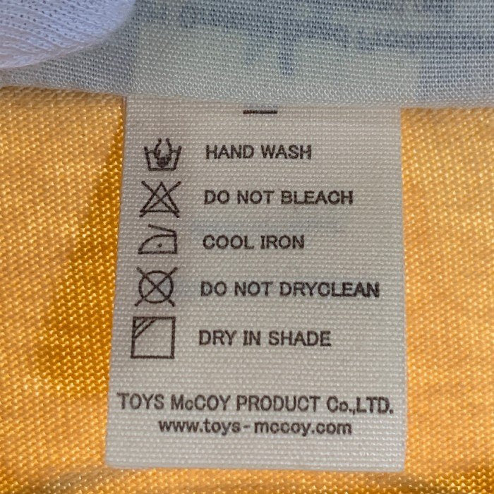 TOYS McCOY トイズマッコイ グレイトフルデッド リンガーTシャツ イエロー Size L 福生店