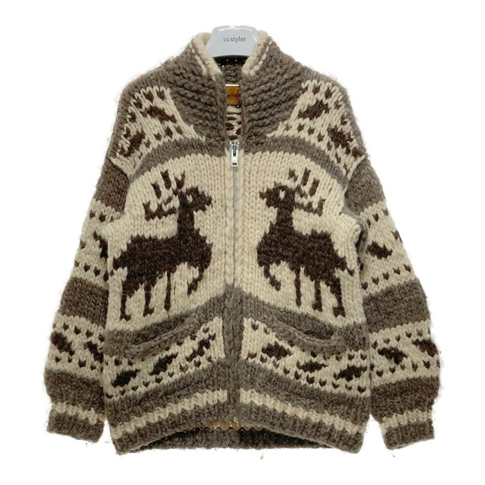 カウチンプロダクツ カナダ製 CA07842 カウチンセーター ブラウン size- 瑞穂店