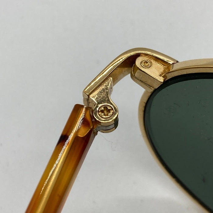 RAYBAN レイバン B&L W2188 ボシュロム サングラス ゴールド メタルフレーム フルリム オーバル ブラウン ブラック 瑞穂店