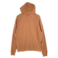 COACH コーチ HOODIE プルオーバースウェットパーカー オレンジ ウォッシュ加工 フード紐なし CF811 Size M 福生店