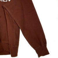 SUPREME シュプリーム 22AW Capital Hooded Sweatshirt キャピタル プルオーバースウェットパーカー ブラウン 刺繡 Size L 福生店
